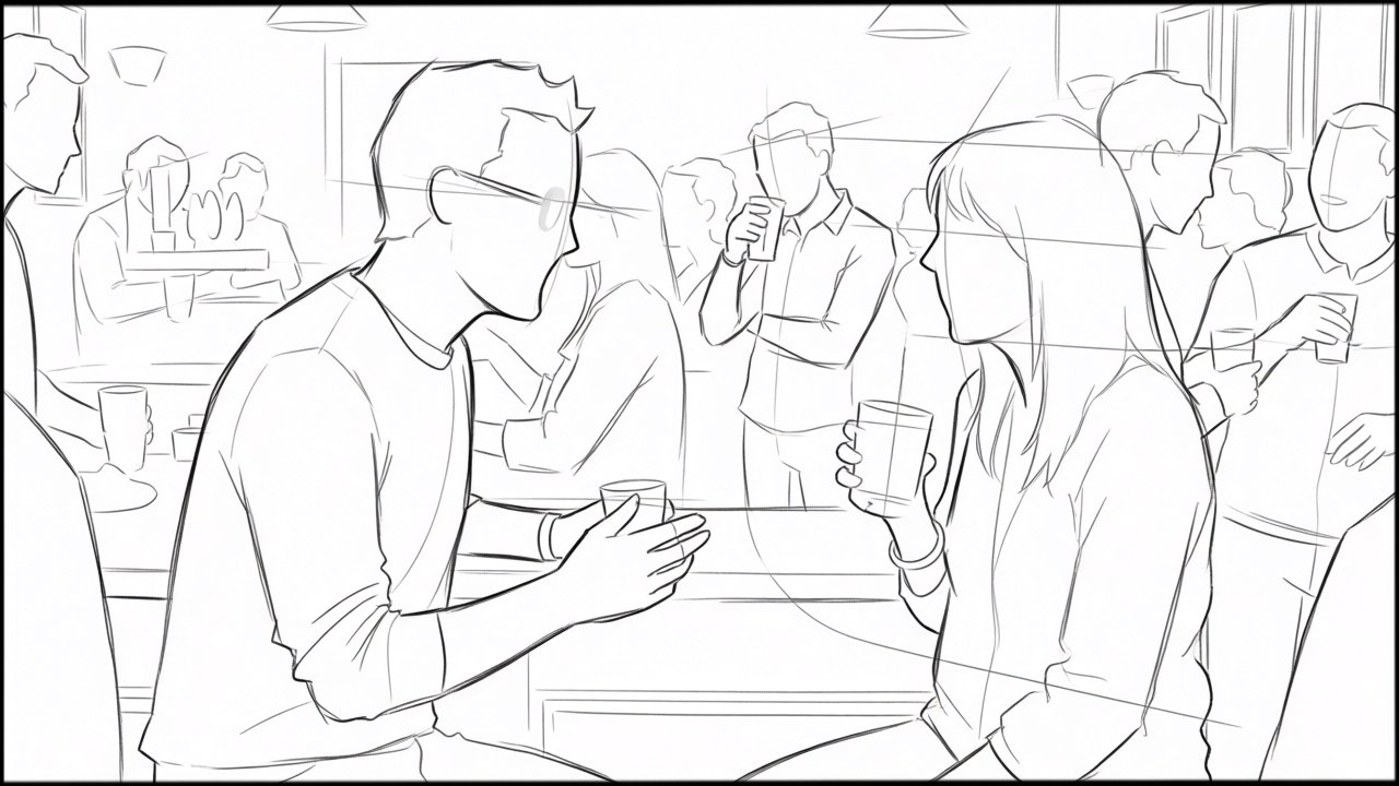ROUGHS - storyboard frame 5 by Dakota Warren